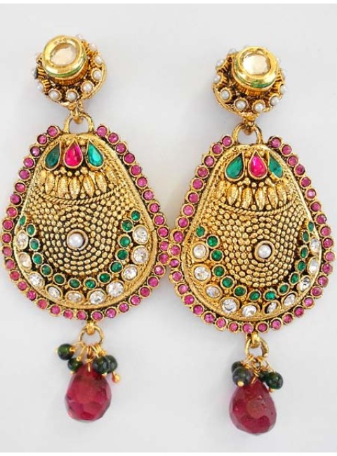 Polki Earrings